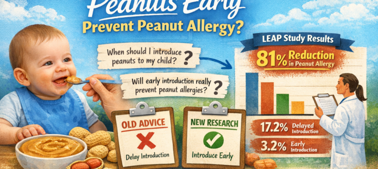 Peanut allergy prevention through early introduction
