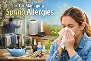 Spring allergy relief tips in action
