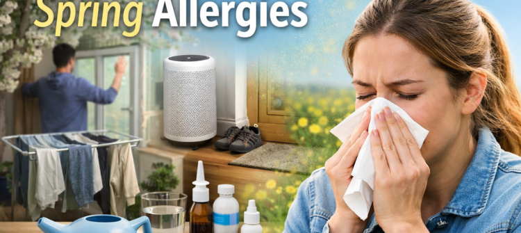 Spring allergy relief tips in action